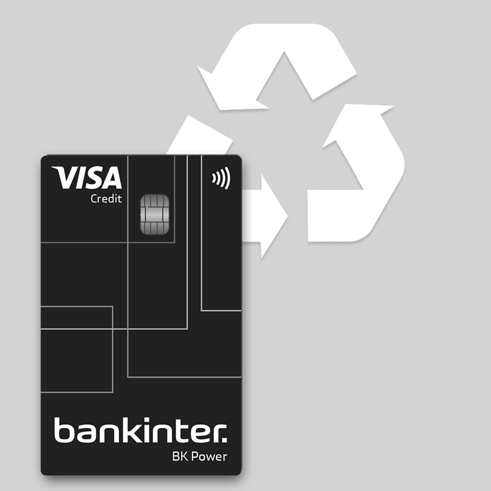 Imagen do cartão Visa Credit Bankinter BK Power